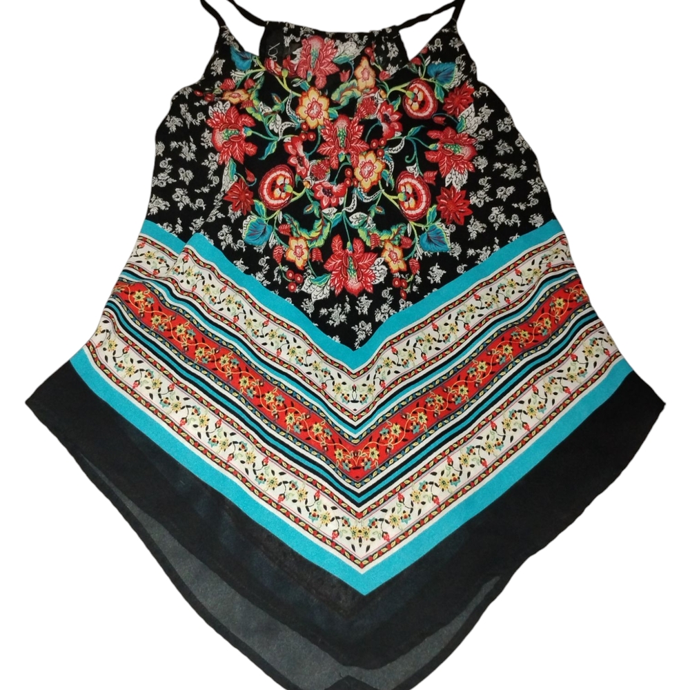 Floral Print Women's Top